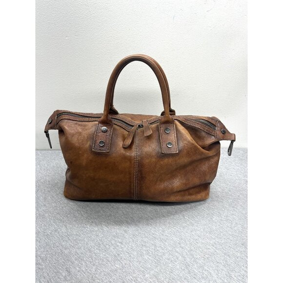 Iswee Handbags - Iswee Genuine Leather Satchel Tote Bag Top Handle Handbag Designer Brown Purse